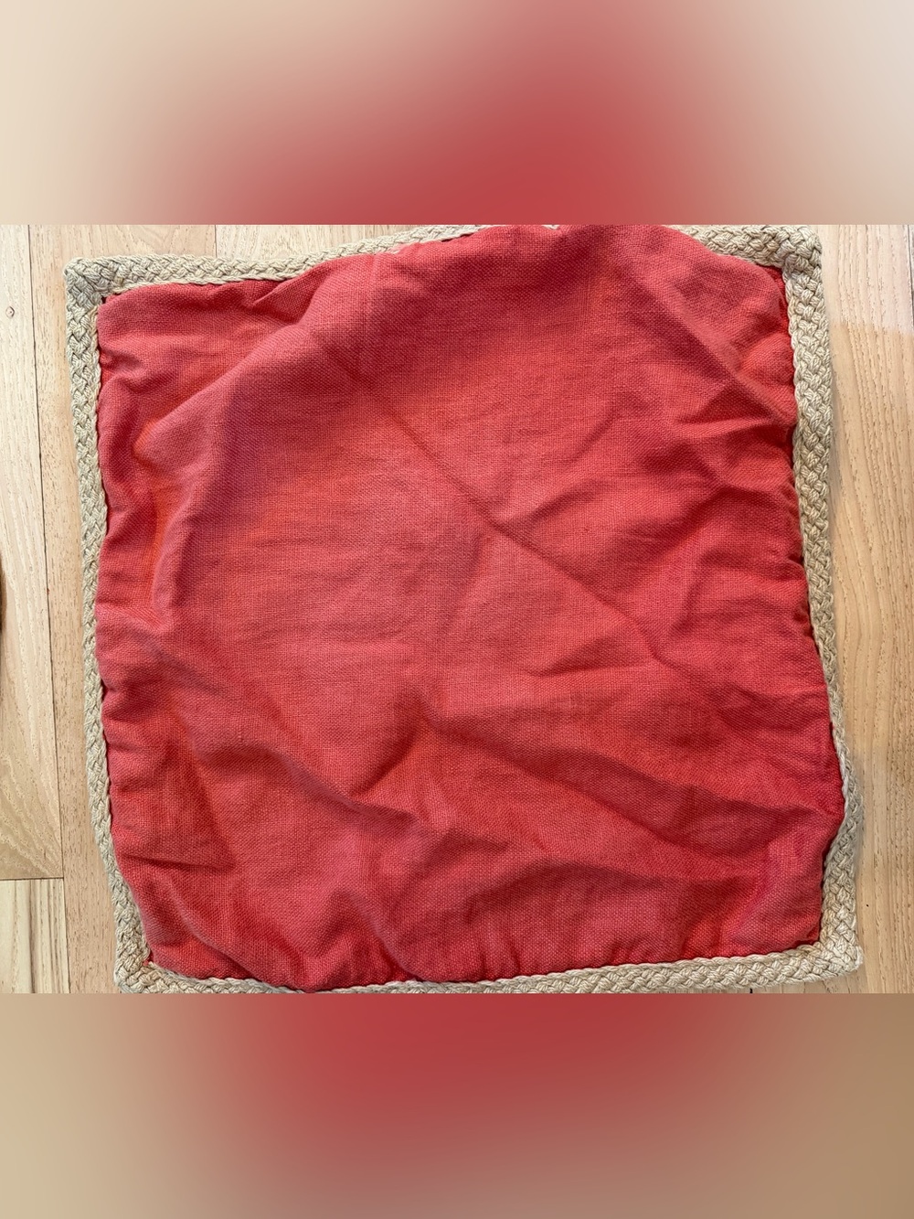 Pottery barn linen pillow cover